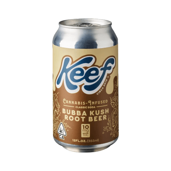 Keef Cannabis-Infused Classic Soda - Bubba Kush Root Beer Keef Cannabis-Infused Classic Soda - Bubba Kush Root Beer