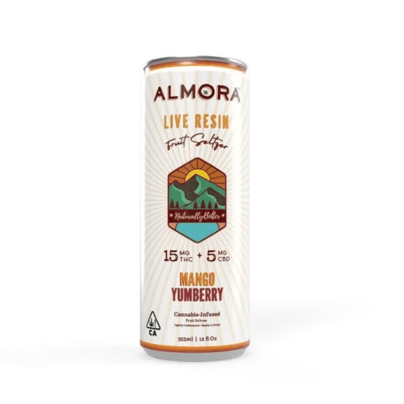 Almora Live Resin Fruit Seltzer Almora Live Resin Fruit Seltzer - Mango Yumberry